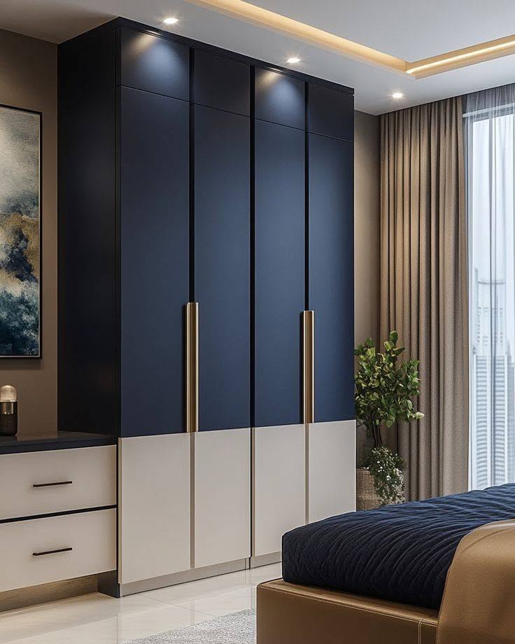 Custom Built-In Bedroom Cupboard by Elite Wood Works