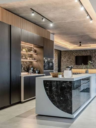 Bespoke custom kitchen installation by Elite Wood Works