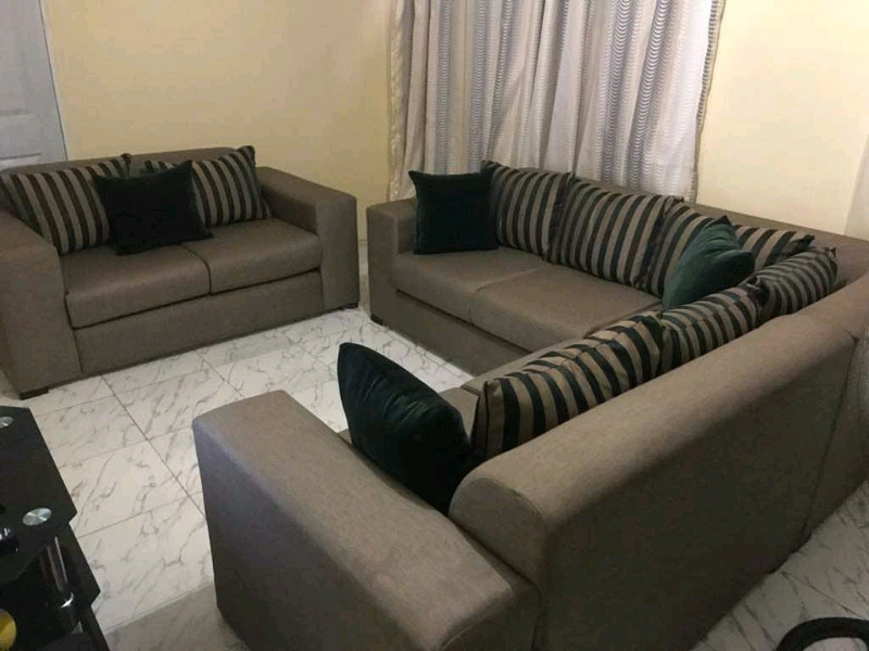 Custom U-shape modular couch by Elite Wood Works Johannesburg